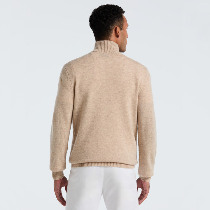 Sueter De Lana Con Cierre 1/4