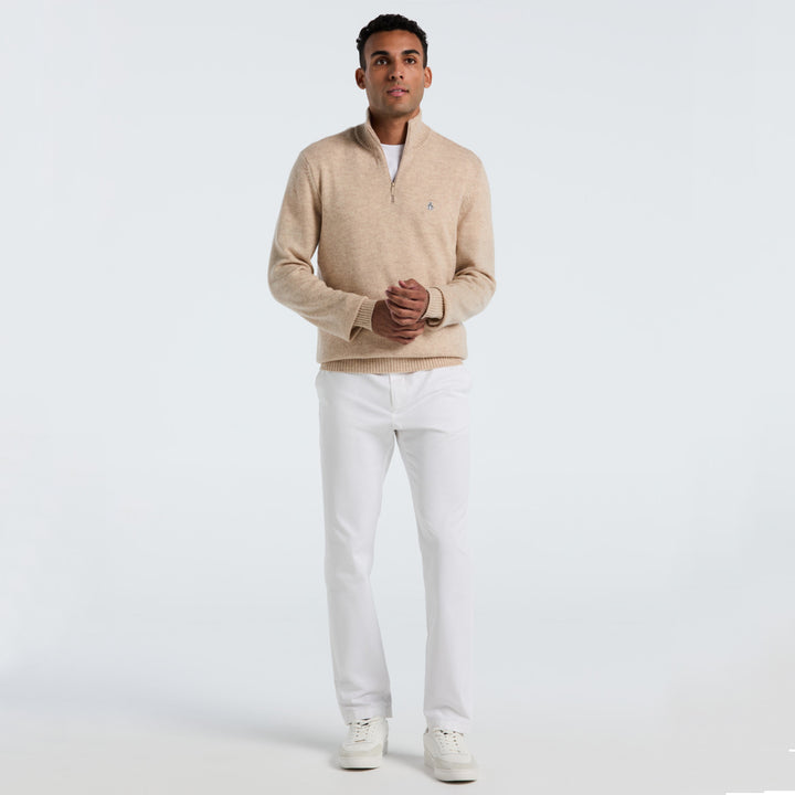 Sueter De Lana Con Cierre 1/4