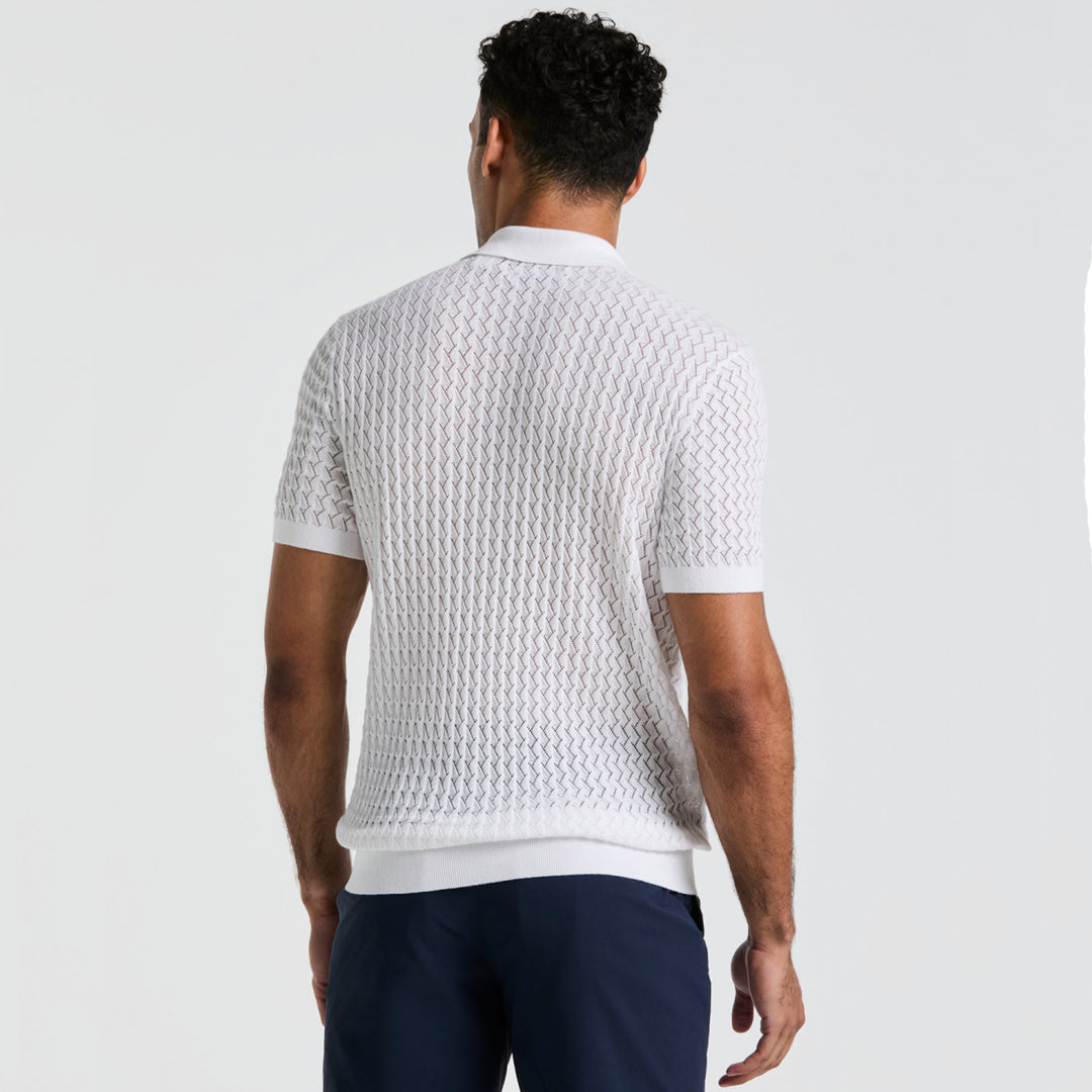 Polo De Algodón Con Textura
