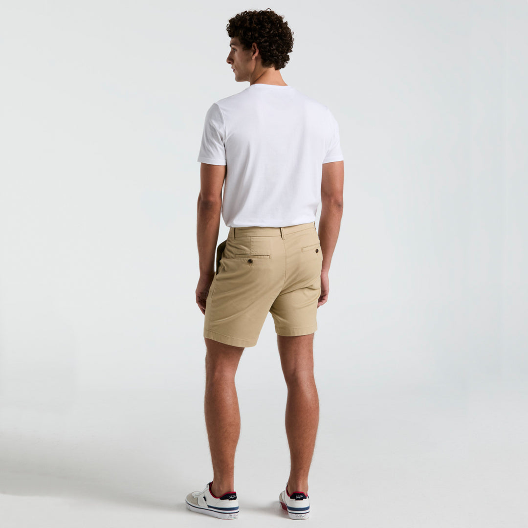 Short 8" Tencel Corte Chino