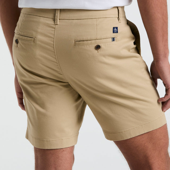 Short 8" Tencel Corte Chino