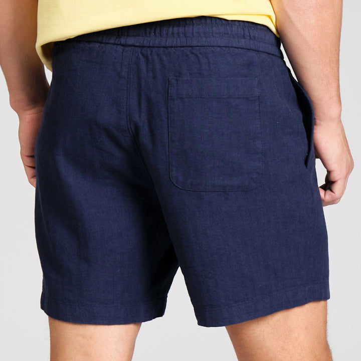 Short 6¨ Lino-Algodón Resorte