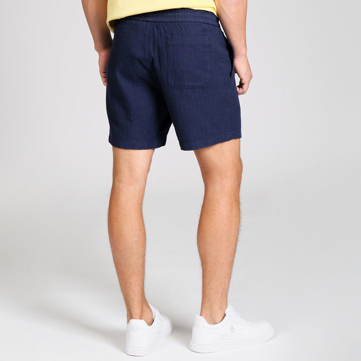 Short 6¨ Lino-Algodón Resorte
