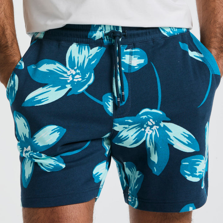 Short 7" French Terry Floral