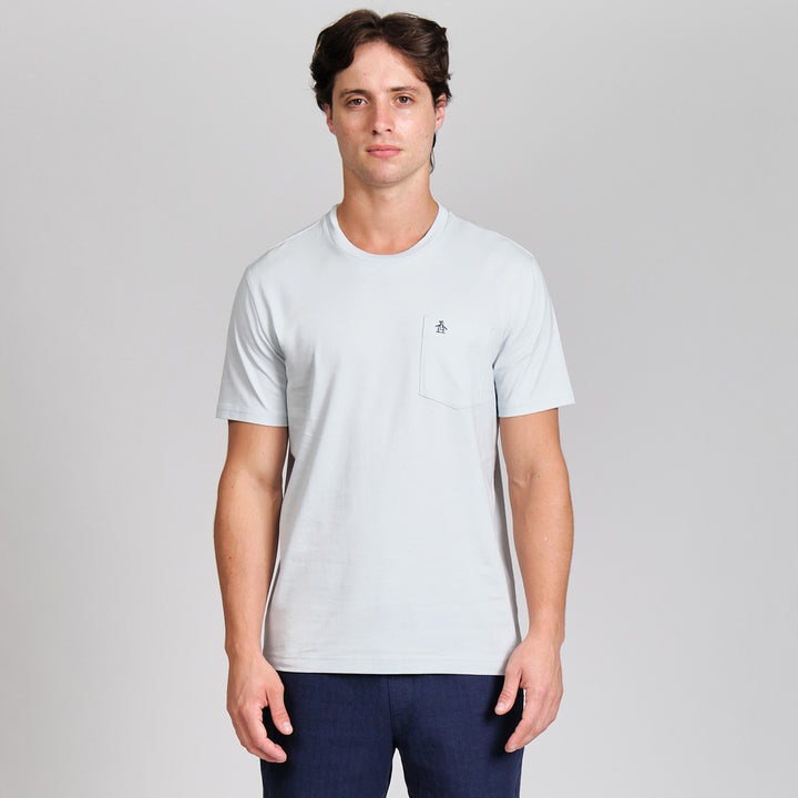 Playera De Algodón Supima Con Bolsillo