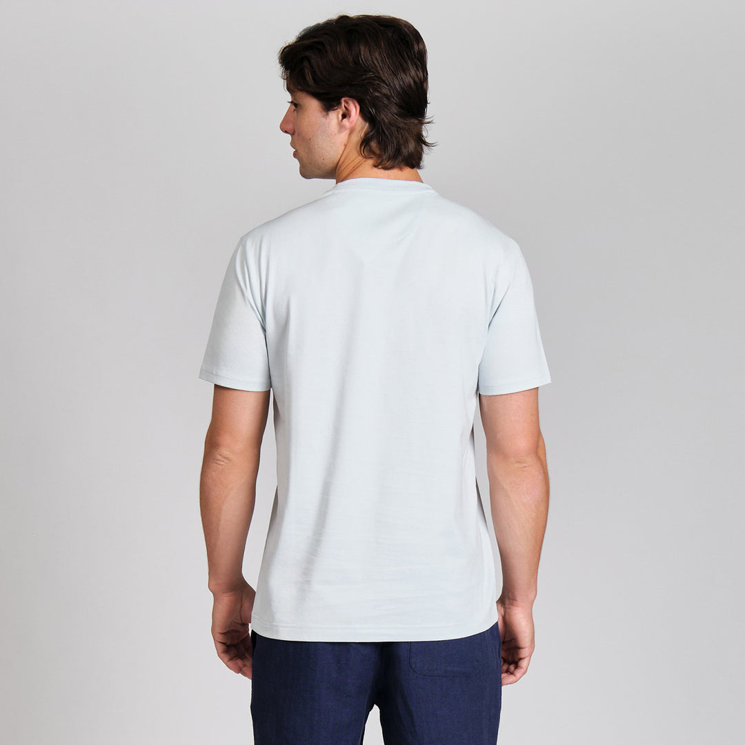 Playera De Algodón Supima Con Bolsillo