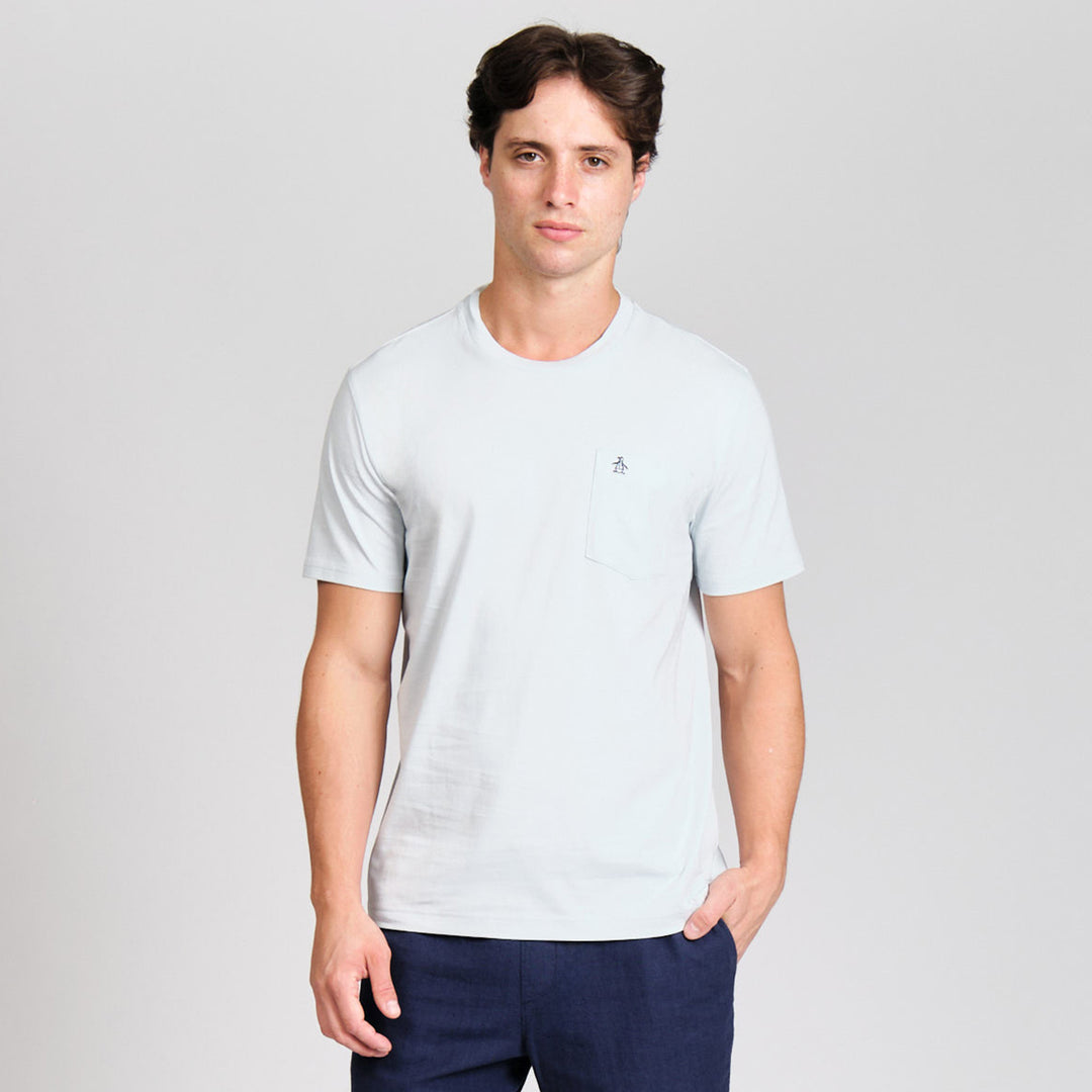Playera De Algodón Supima Con Bolsillo