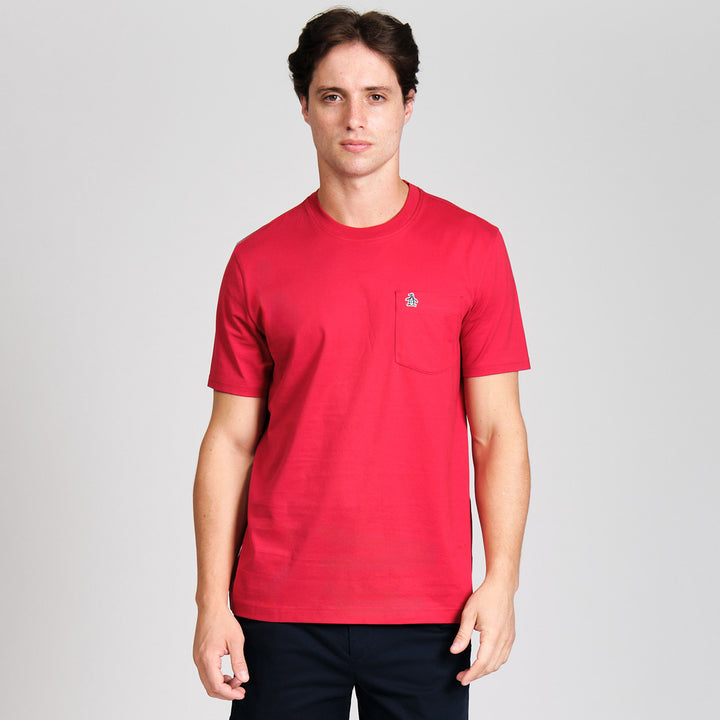 Playera De Algodón Supima Con Bolsillo