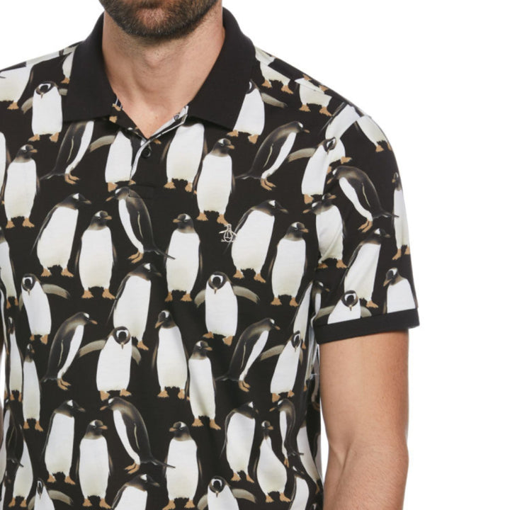 Polo Con Estampado De Pinguinos