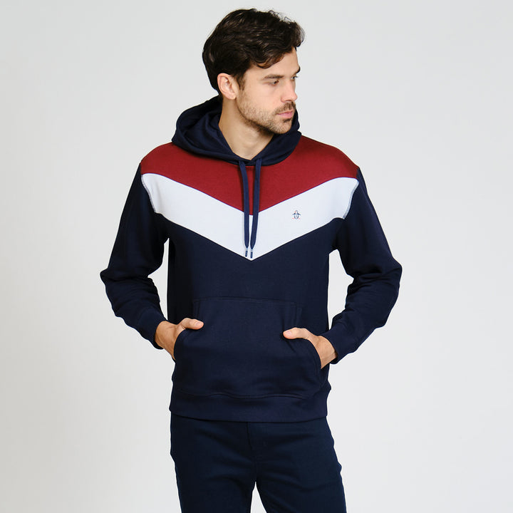 Sudadera Con Capucha Polar Con Bloques De Color