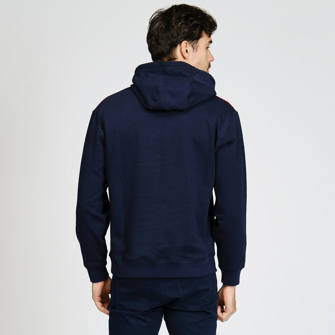 Sudadera Con Capucha Polar Con Bloques De Color