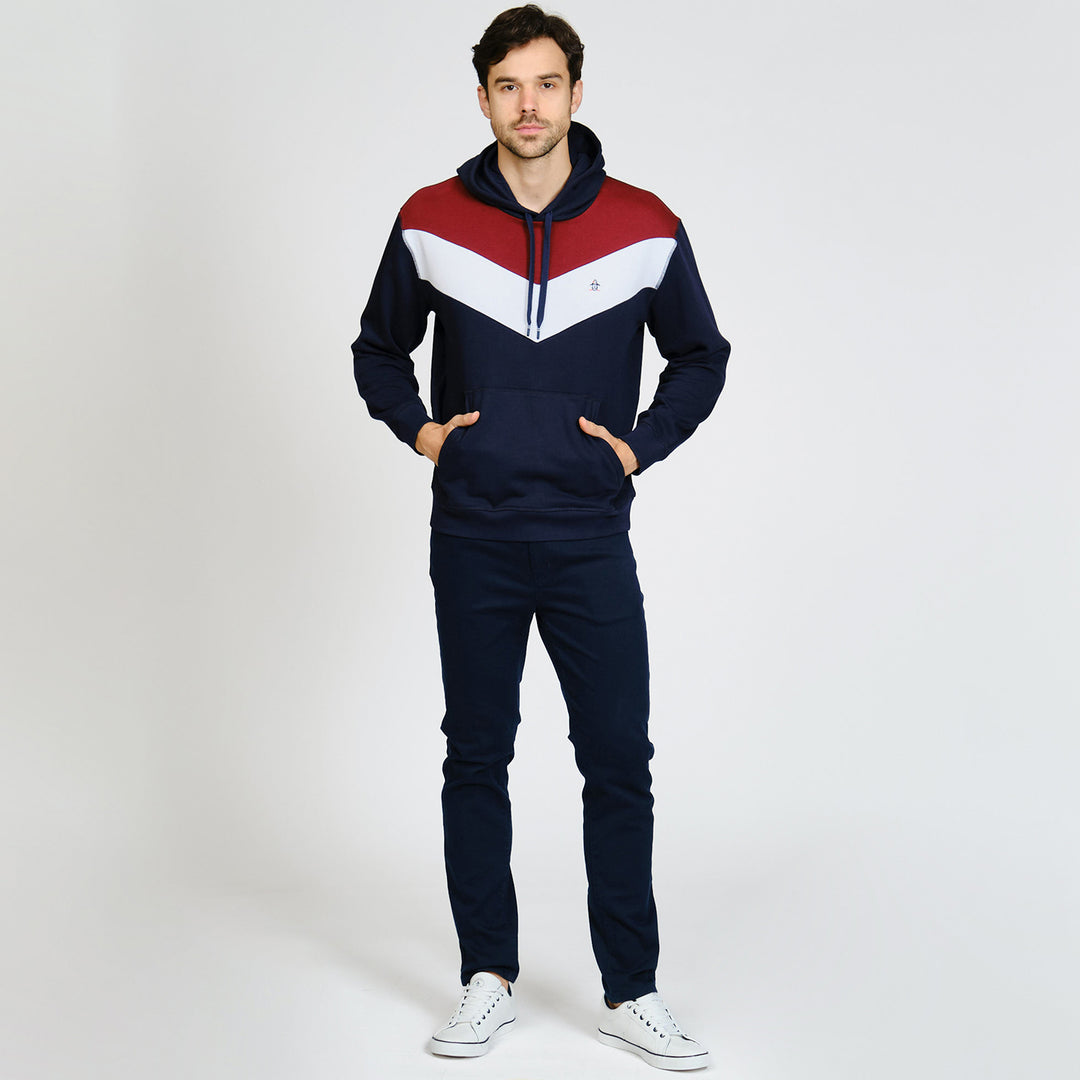 Sudadera Con Capucha Polar Con Bloques De Color