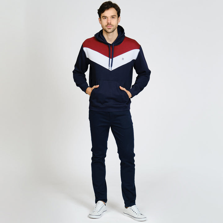 Sudadera Con Capucha Polar Con Bloques De Color