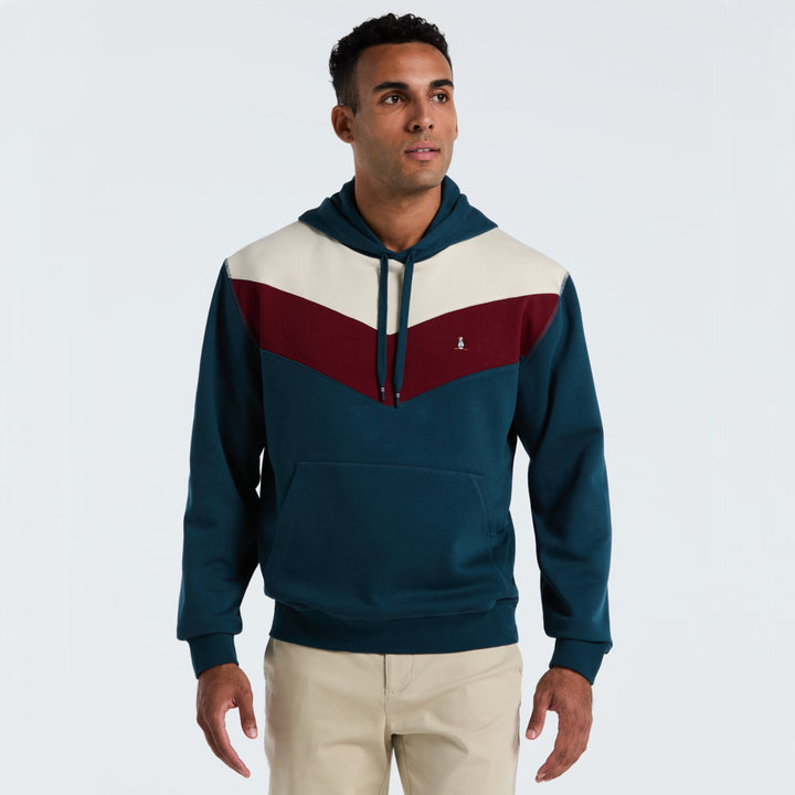Sudadera Con Capucha Polar Con Bloques De Color
