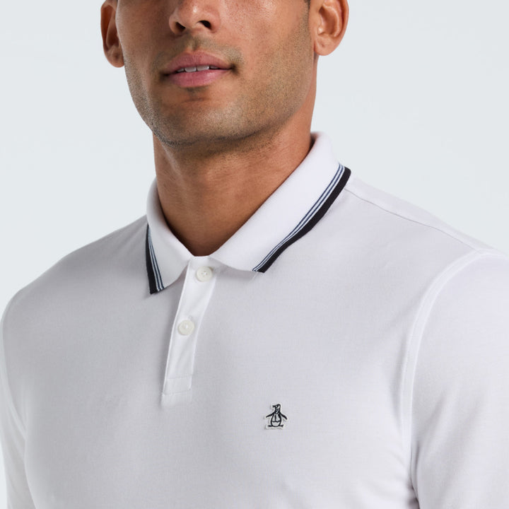 Polo De Manga Larga Tencel Pique