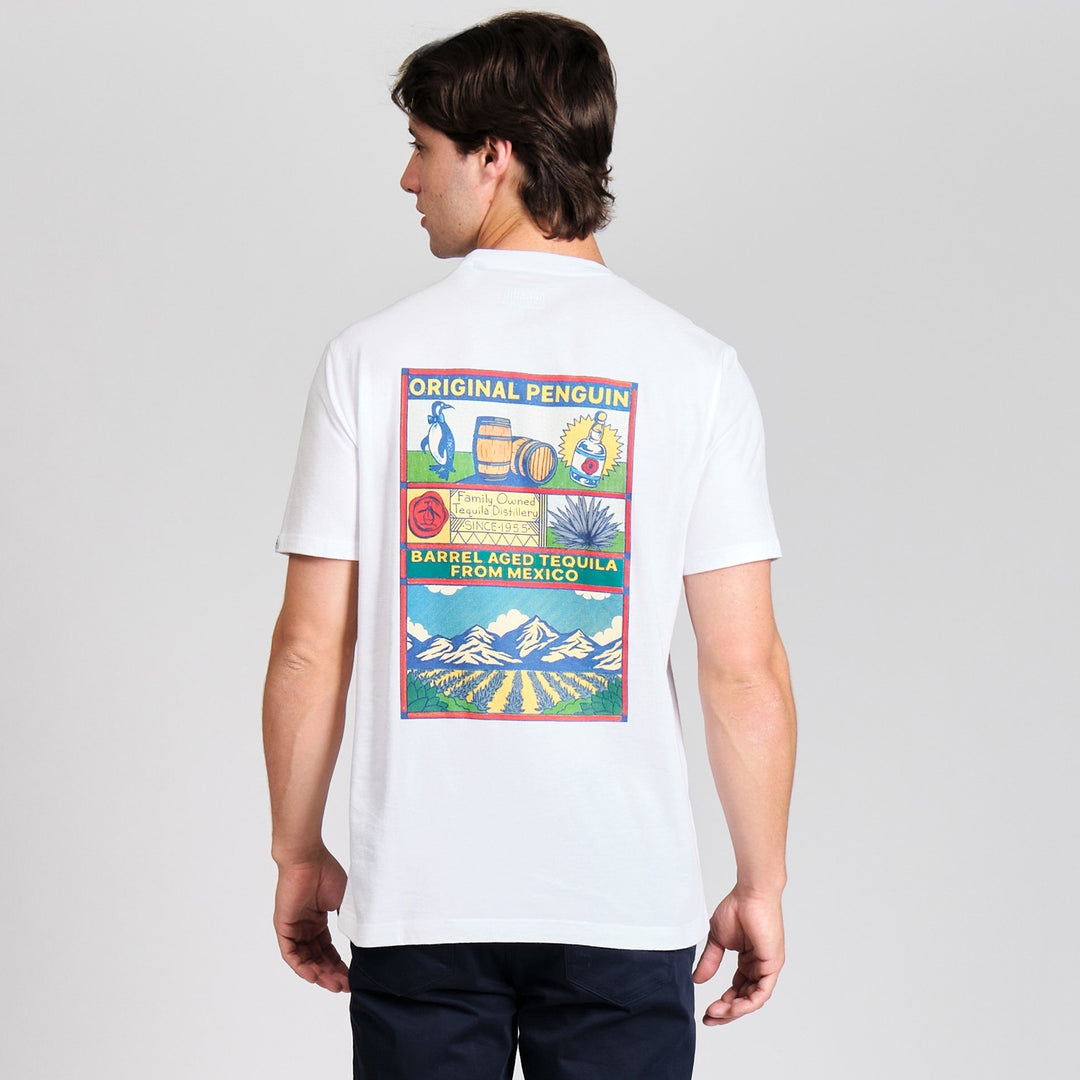 Playera Con Pequeño Estampado En Pecho