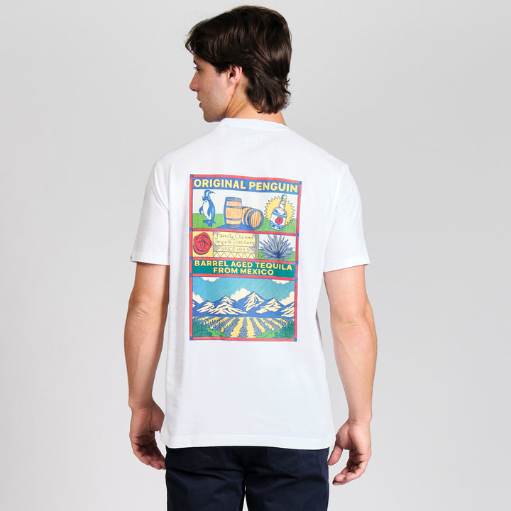 Playera Con Pequeño Estampado En Pecho