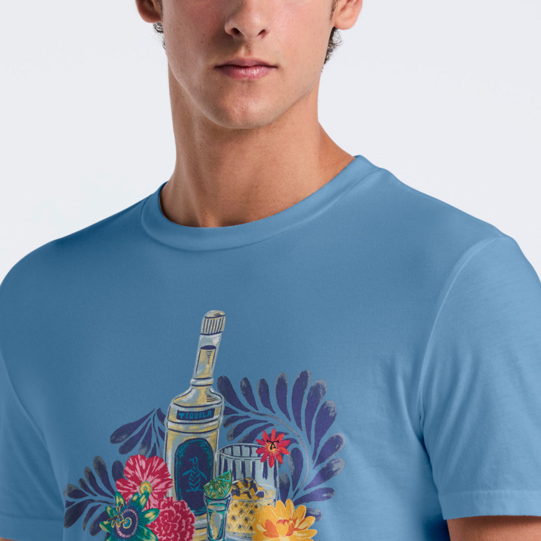 Playera Con Estampado Tequila