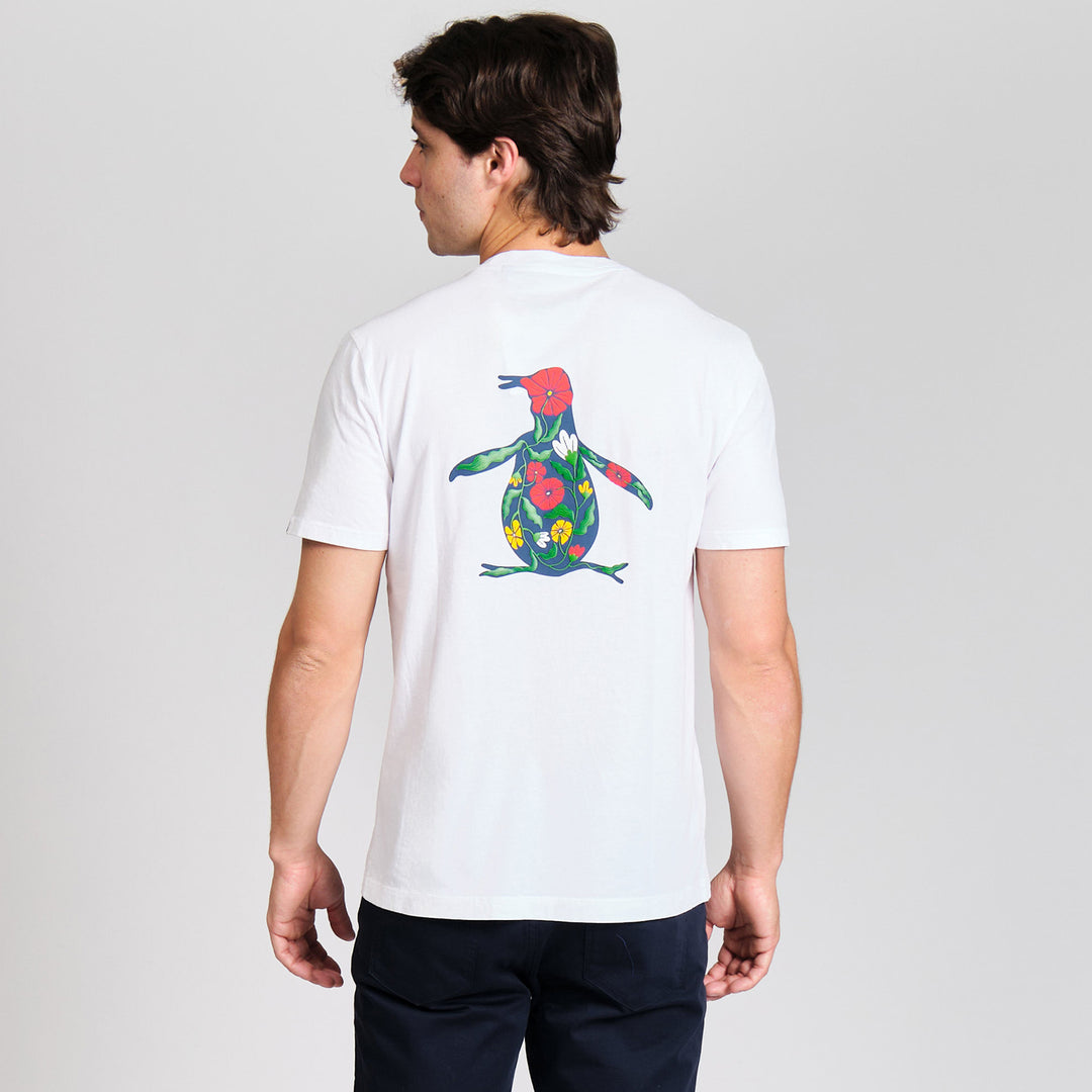 Playera Con Estampado Floral