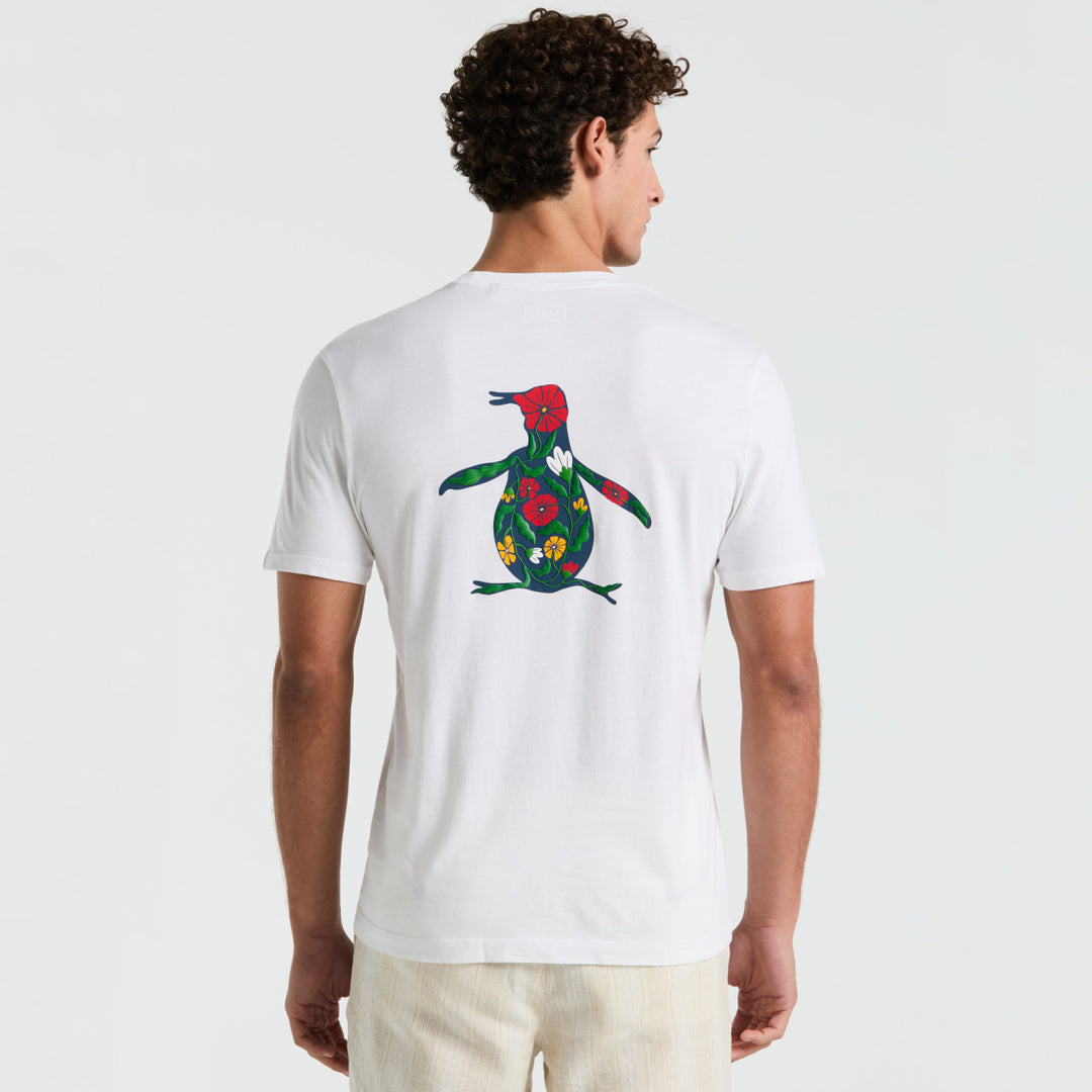 Playera Con Estampado Floral