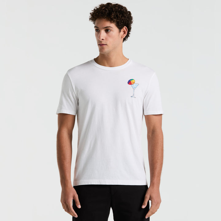 Playera Con Estampado Cocktails