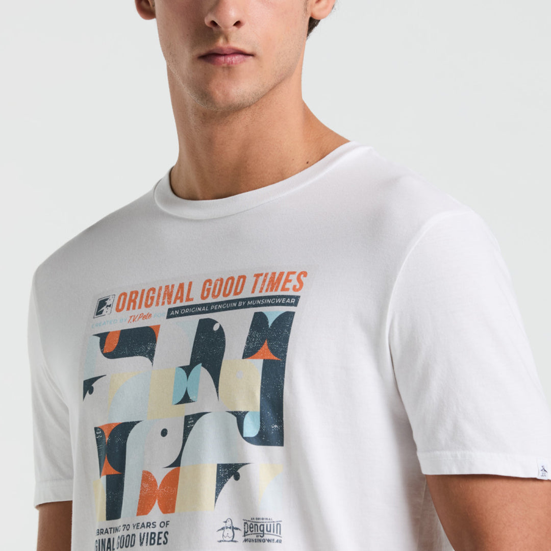Playera Con Estampado Good Times