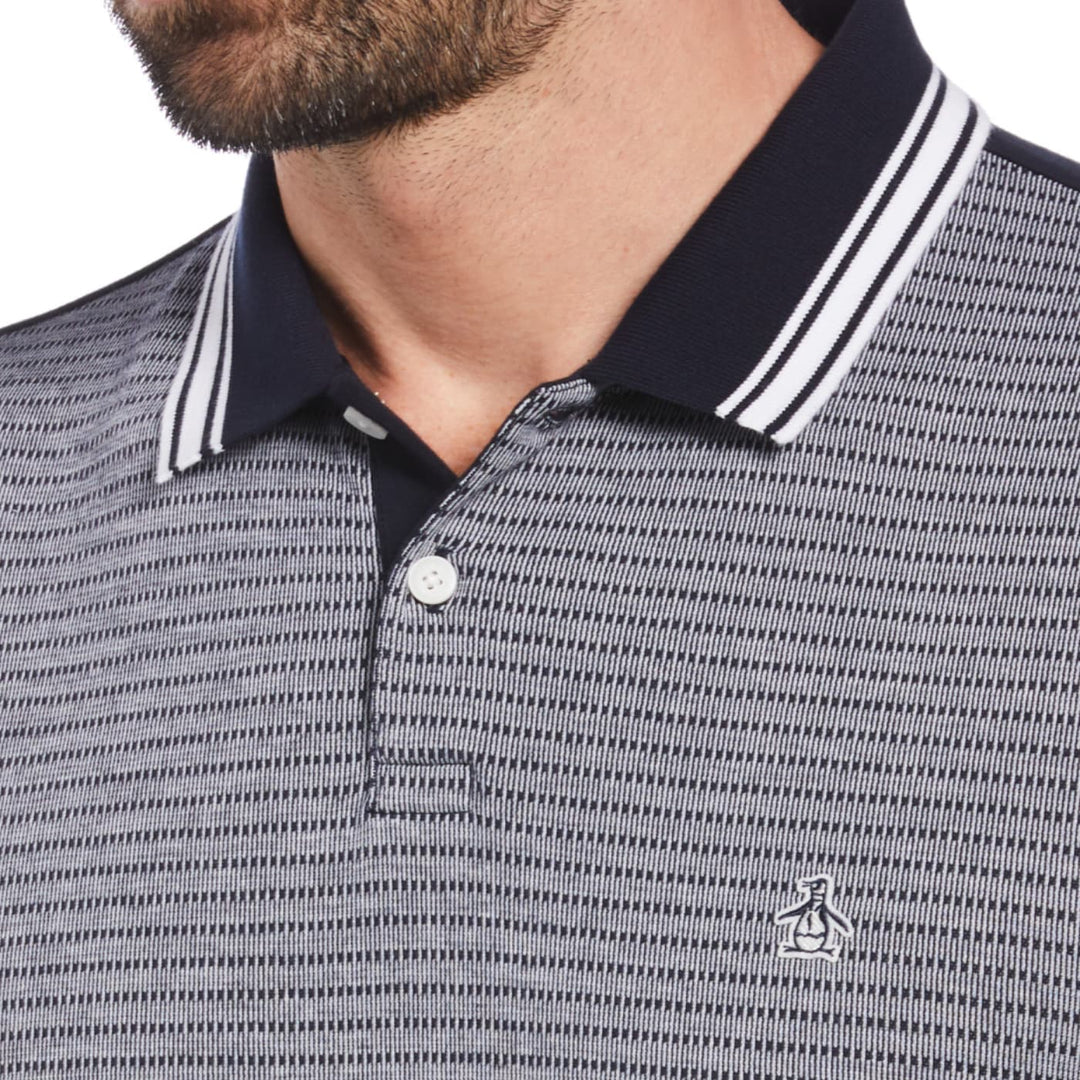 Polo Tipped Jacquard Front