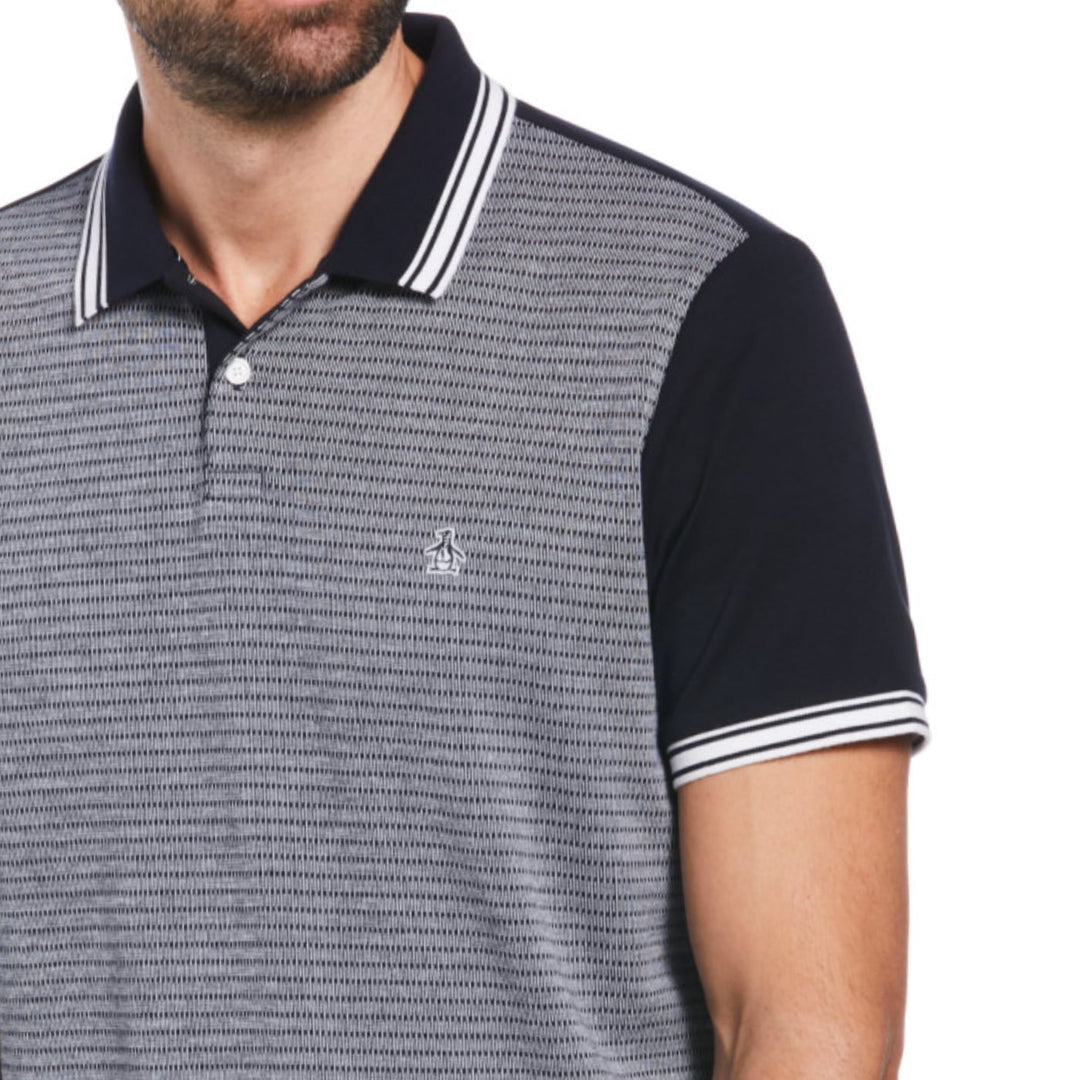 Polo Tipped Jacquard Front