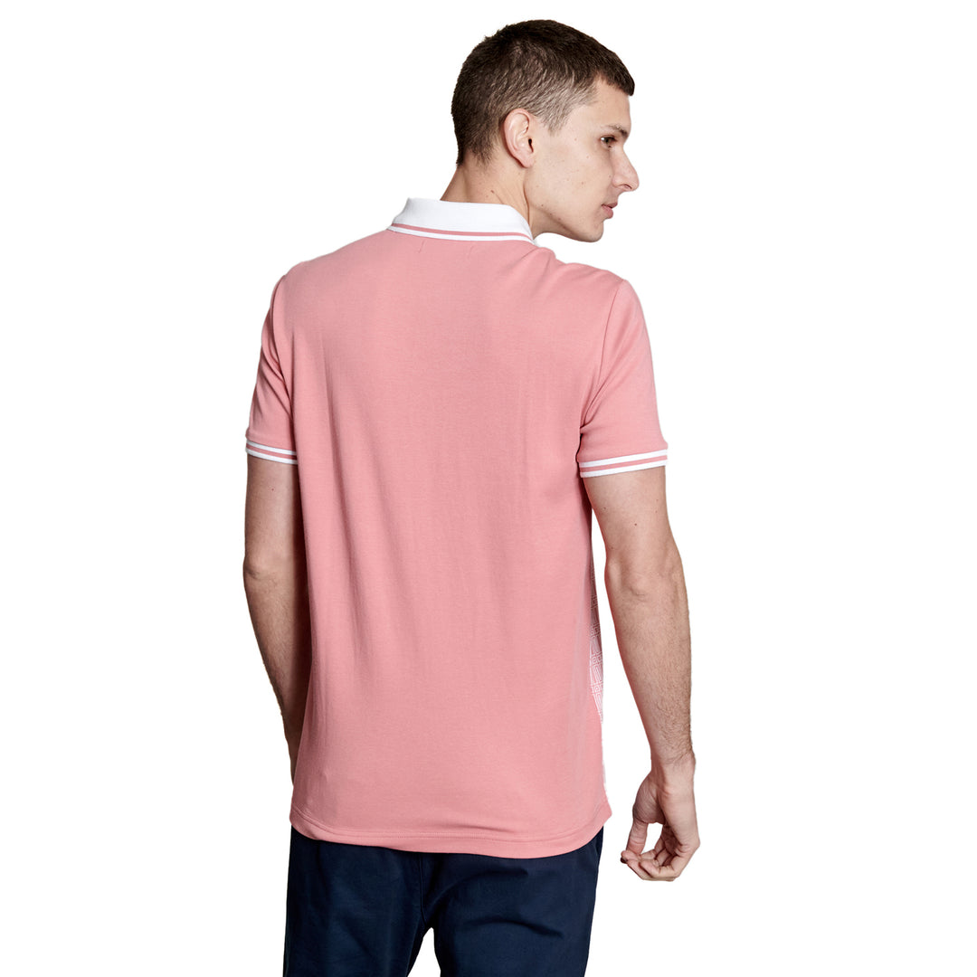 Polo Con Jacquard Frontal Interlock - Original Penguin México