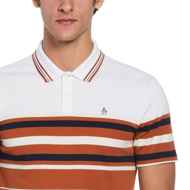 Polo A 2 Colores Con Franjas