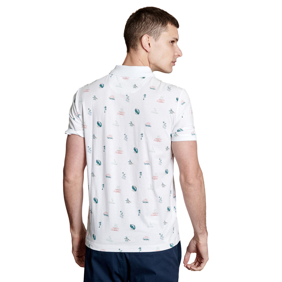 Polo Full Print Surf Pete - Original Penguin México