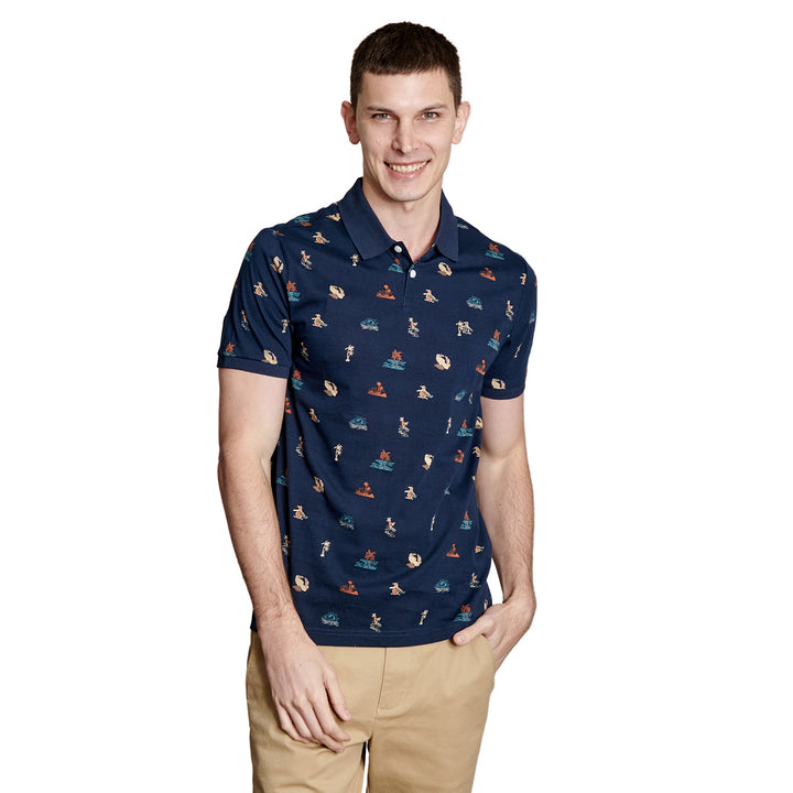 Polo Full Print Surf Pete - Original Penguin México