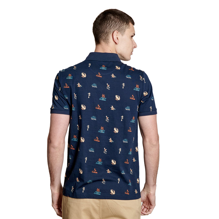 Polo Full Print Surf Pete - Original Penguin México