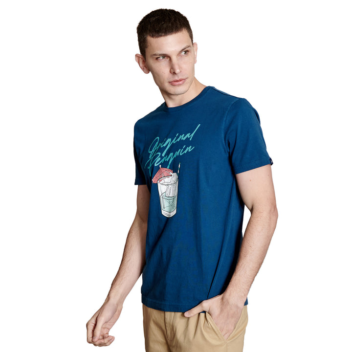 Playera Con Estampado Original Penguin Drink