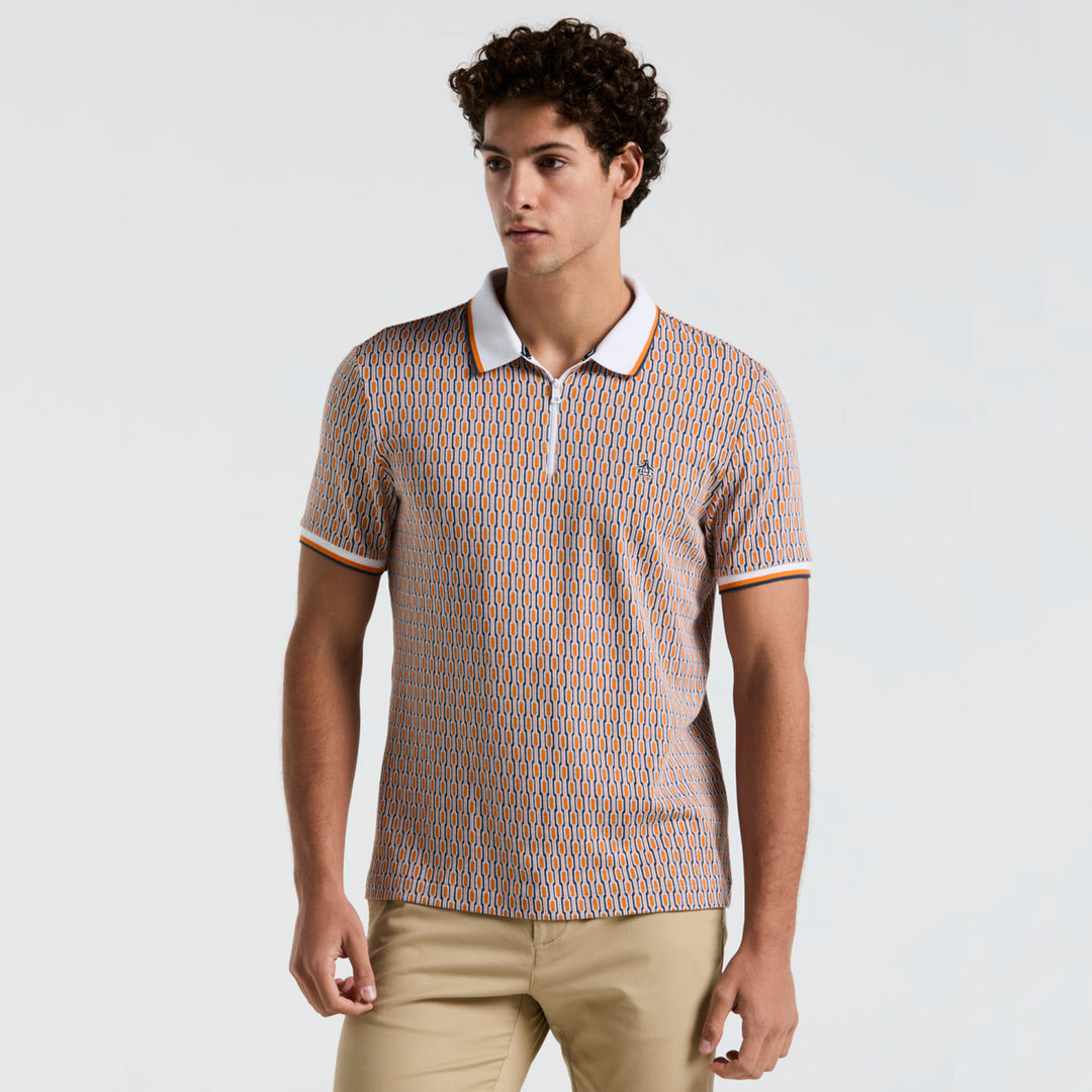 Polo Con Jacquard Tipped Geo - Original Penguin México