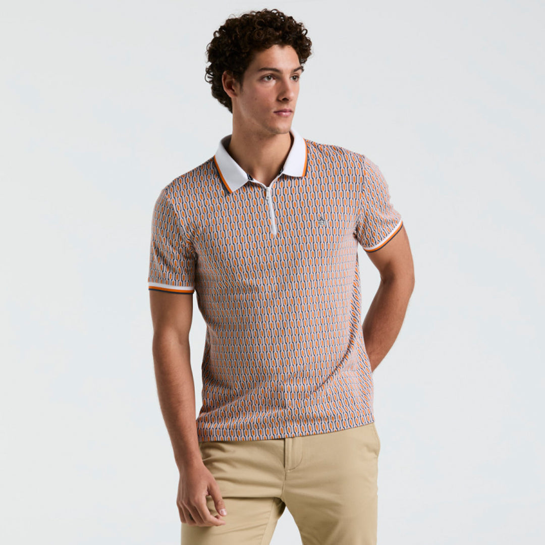 Polo Con Jacquard Tipped Geo - Original Penguin México