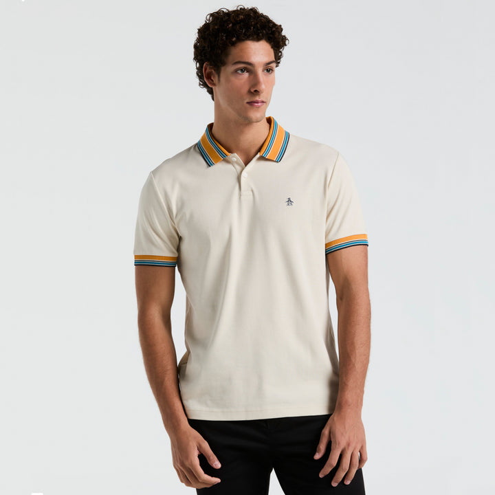 Polo Interlock Con Cuello En Punta - Original Penguin México