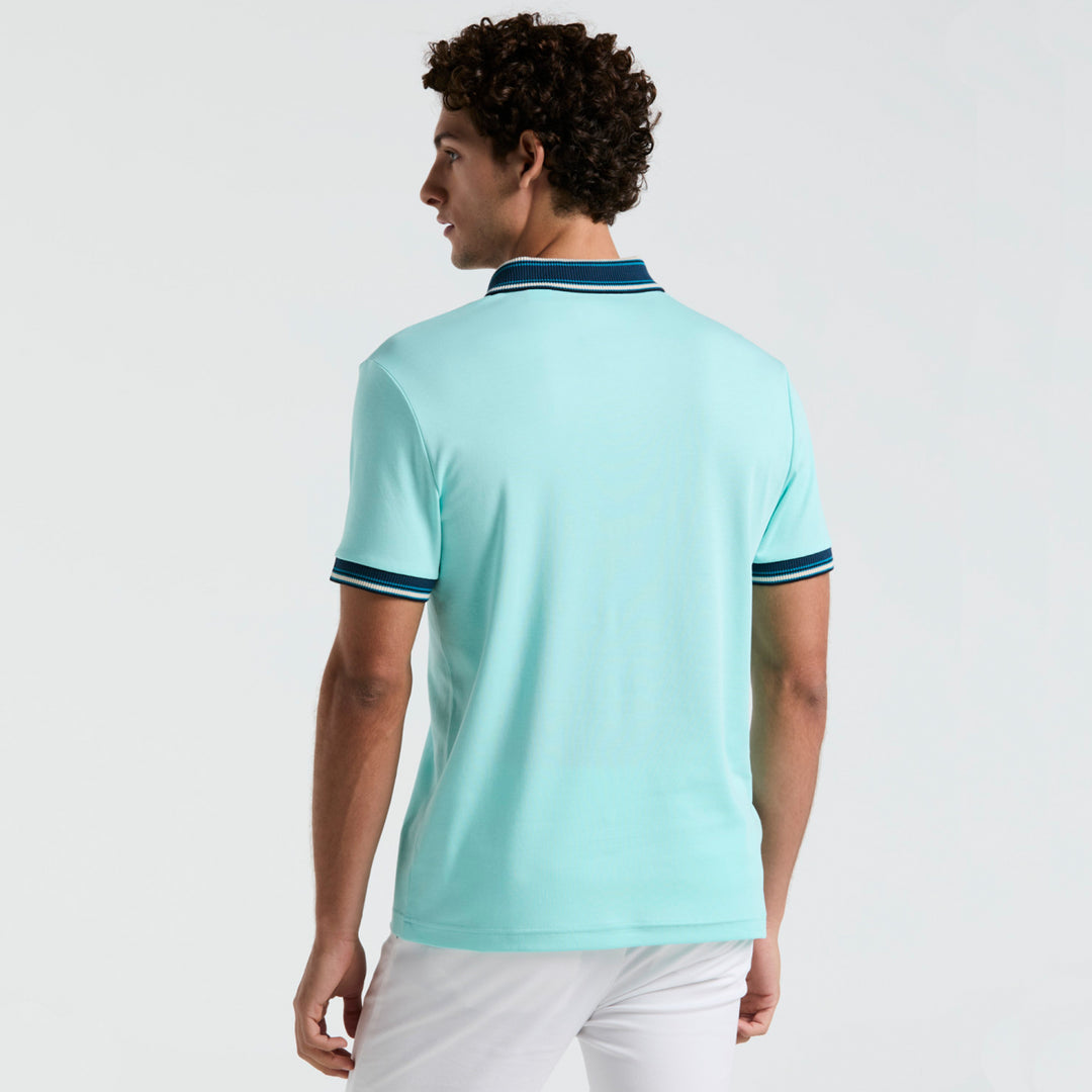 Polo Interlock Con Cuello En Punta - Original Penguin México