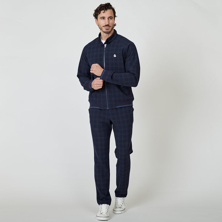 Chamarra De Seersucker A Cuadros