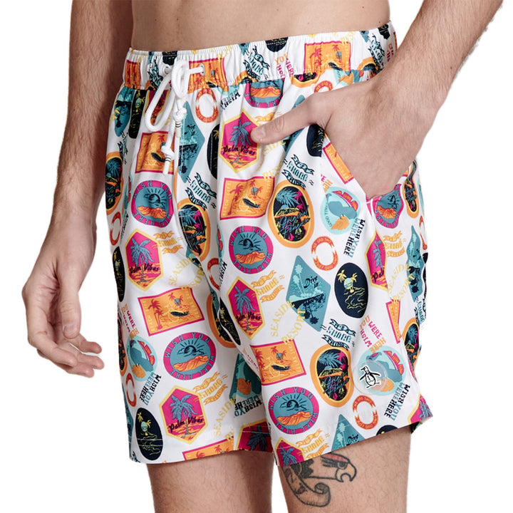 Traje De Baño Full Print Vacay - Original Penguin México