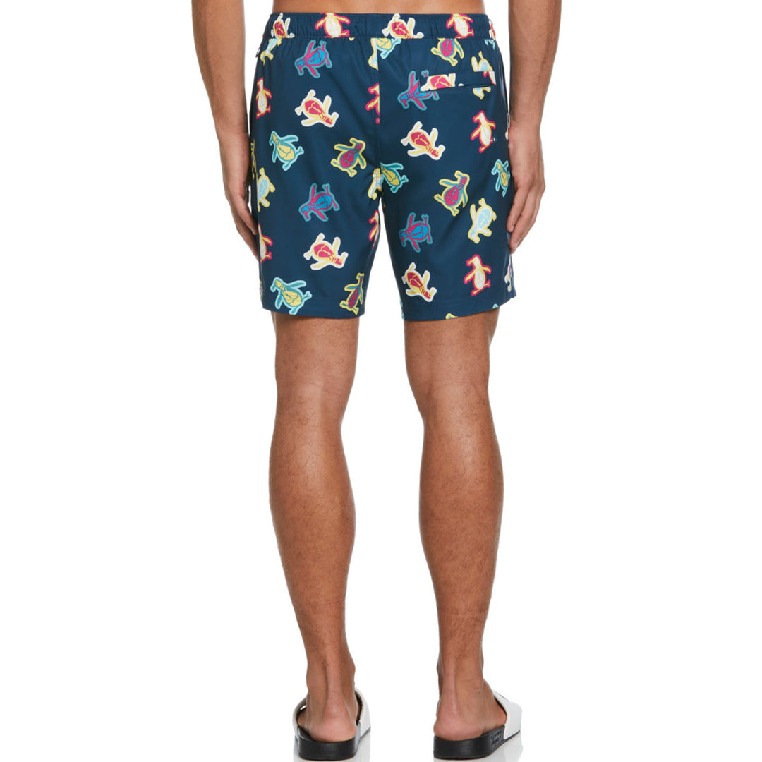 Traje De Baño Full Print Tumble Pete - Original Penguin México