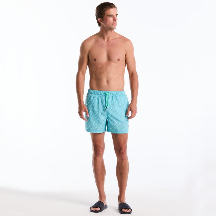 Traje De Baño Full Print Garabatos Geo