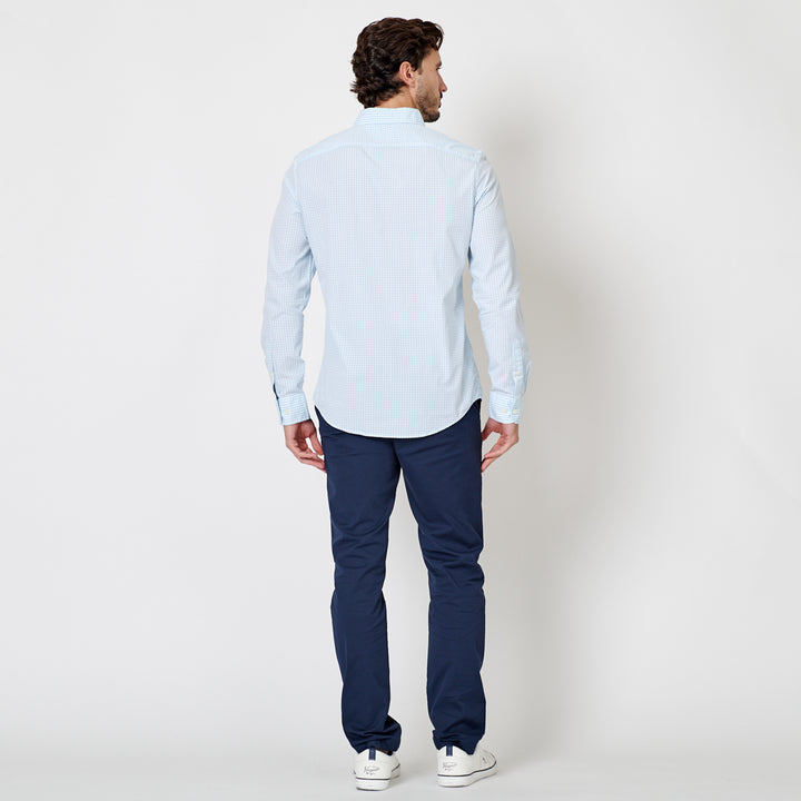 Camisa Manga Larga Gingham