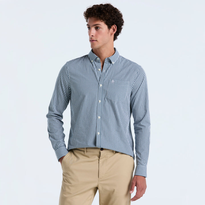 Camisa Manga Larga Gingham