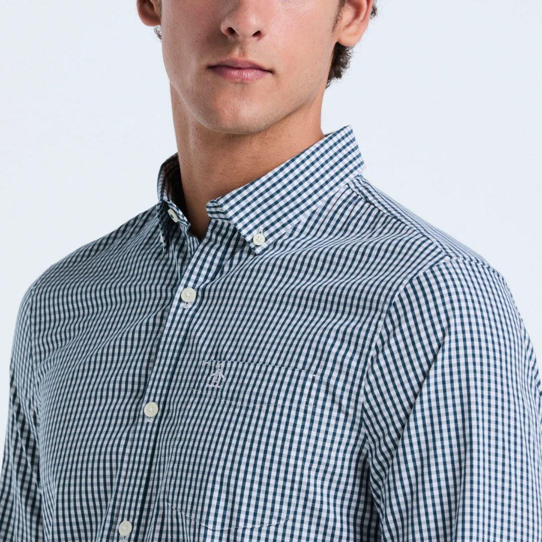 Camisa Manga Larga Gingham