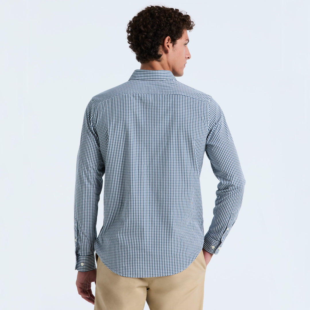 Camisa Manga Larga Gingham