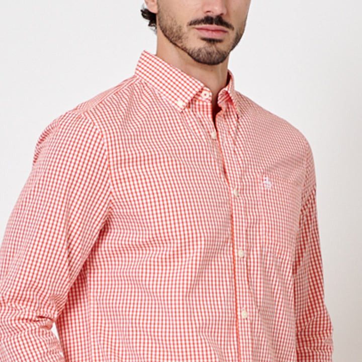 Camisa Manga Larga Gingham