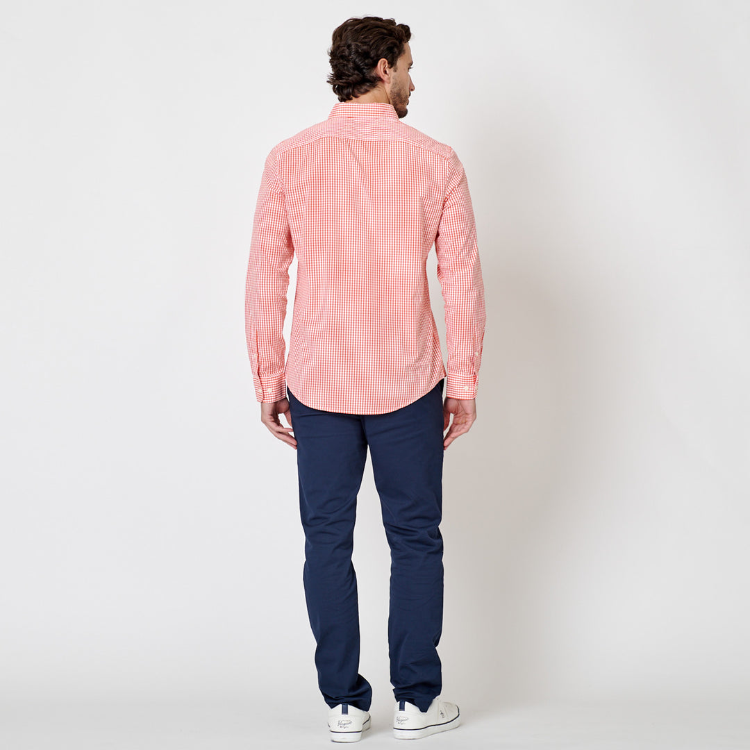 Camisa Manga Larga Gingham