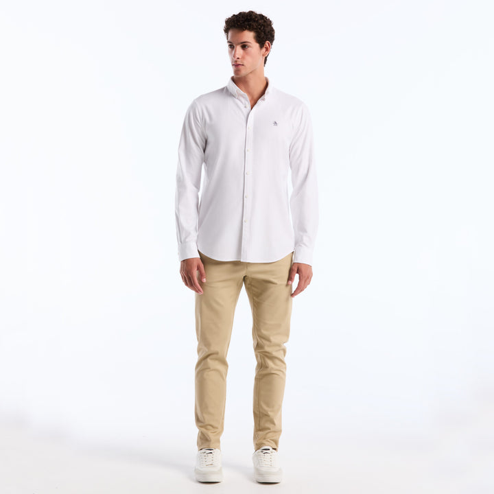 Camisa Manga Larga Oxford Stretch