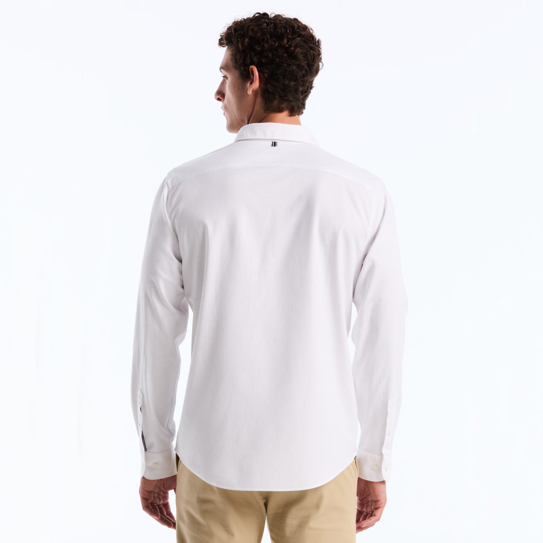 Camisa Manga Larga Oxford Stretch